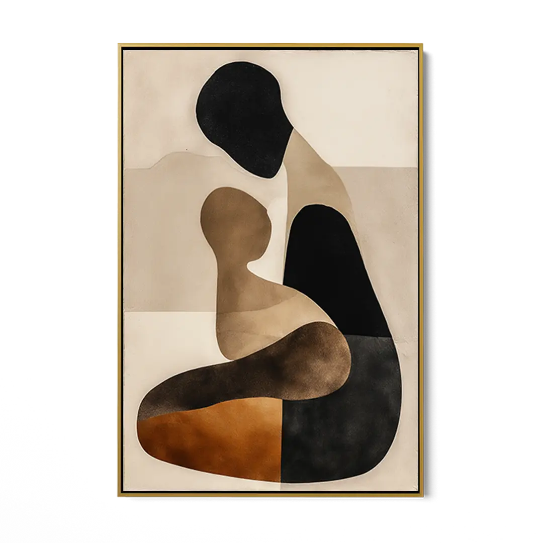 Seated in Ochre #UA-1867