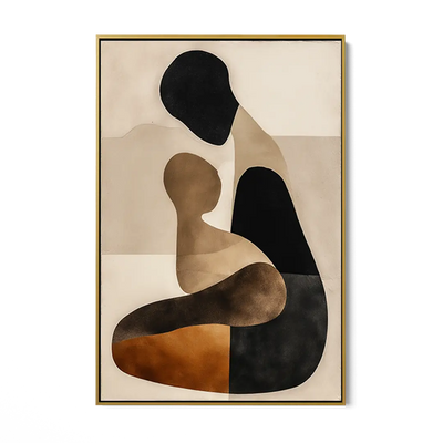 Seated in Ochre #UA-1867