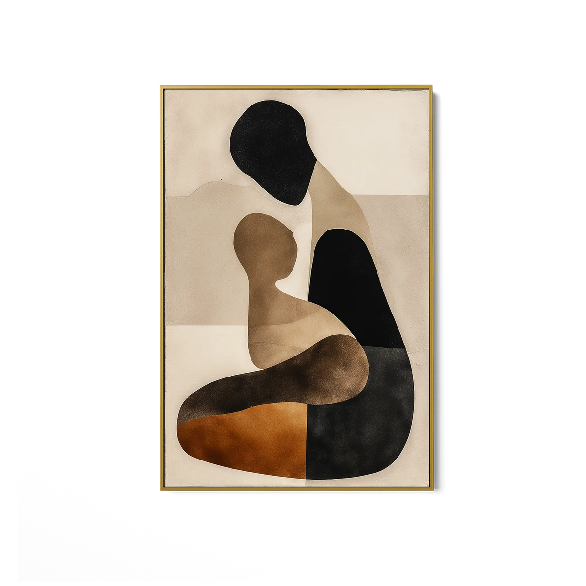 Seated in Ochre #UA-1867