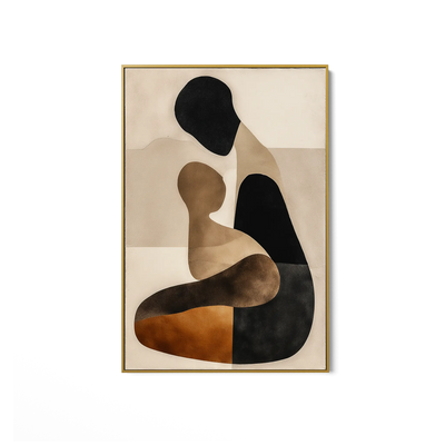 Seated in Ochre #UA-1867