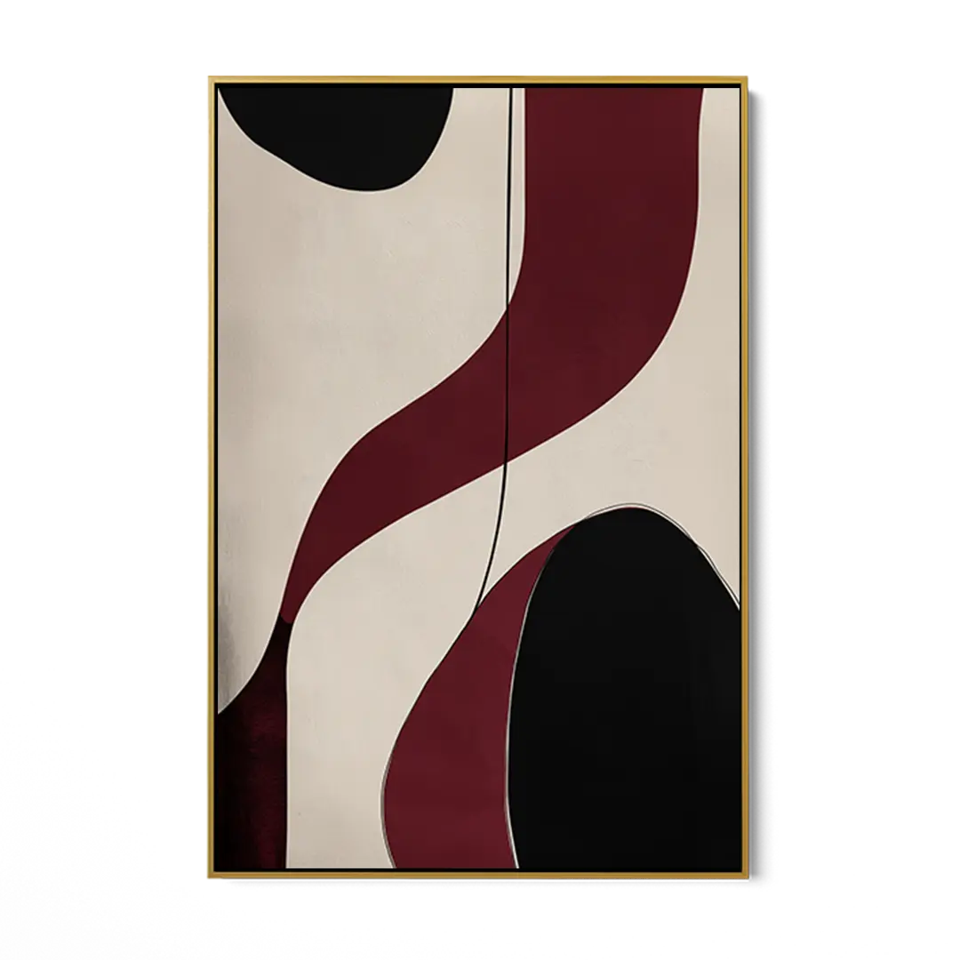 Burgundy Wave #UA-1878