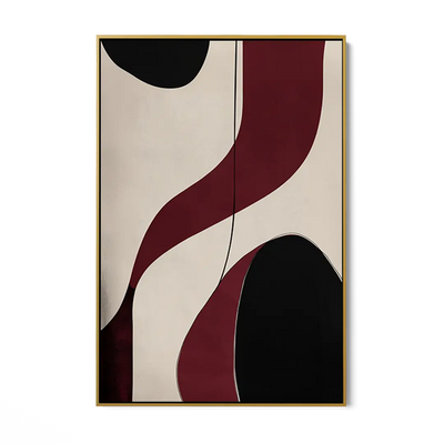 Burgundy Wave #UA-1878