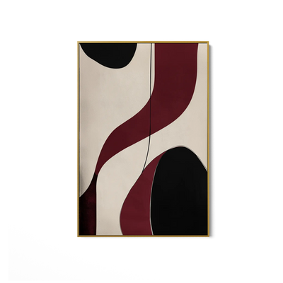 Burgundy Wave #UA-1878