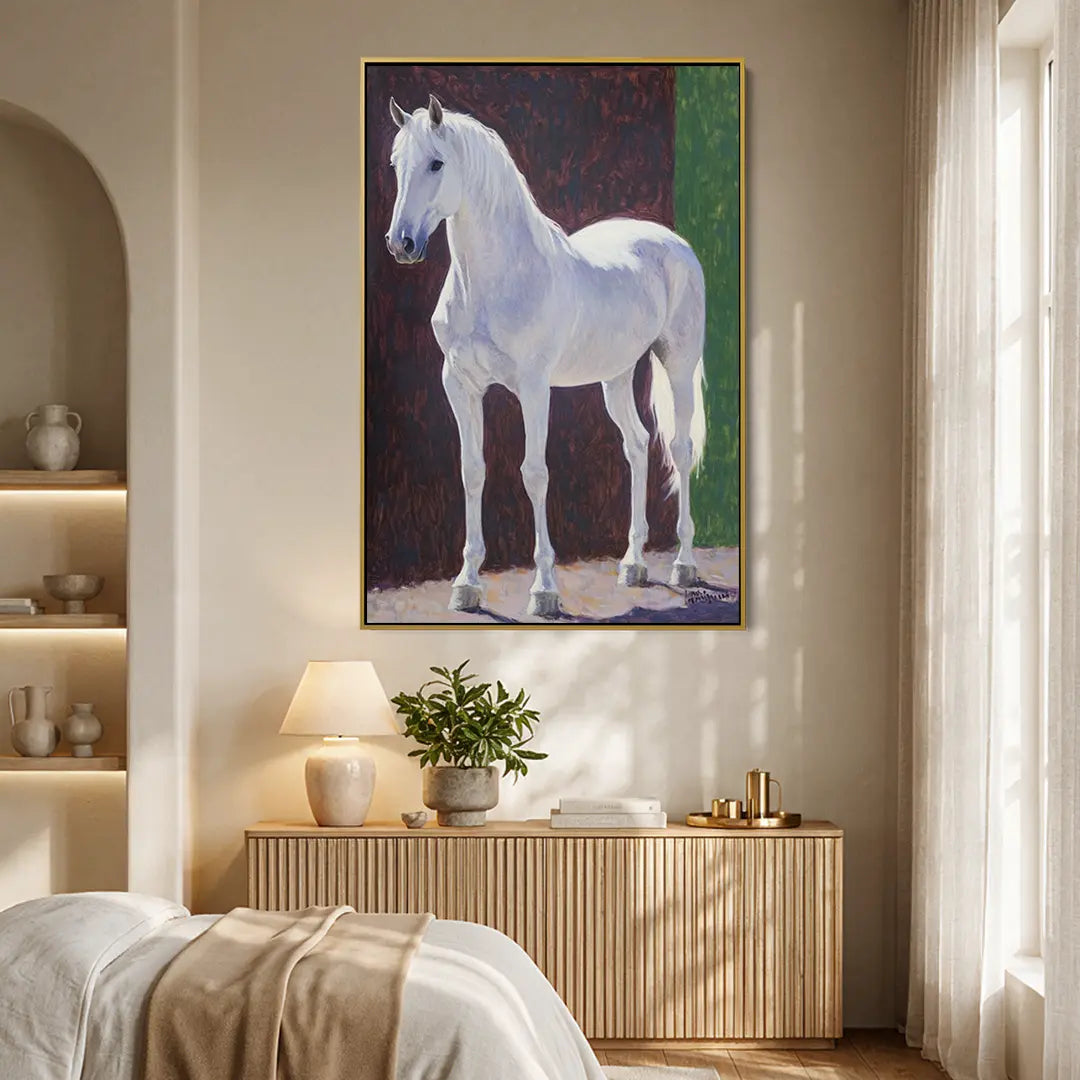 White Andalusian #UA-1915