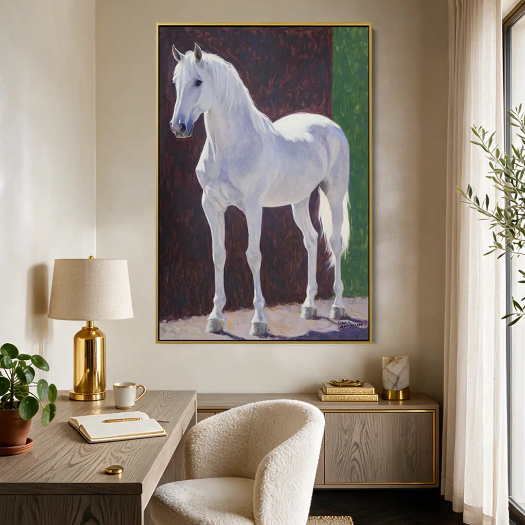 White Andalusian #UA-1915
