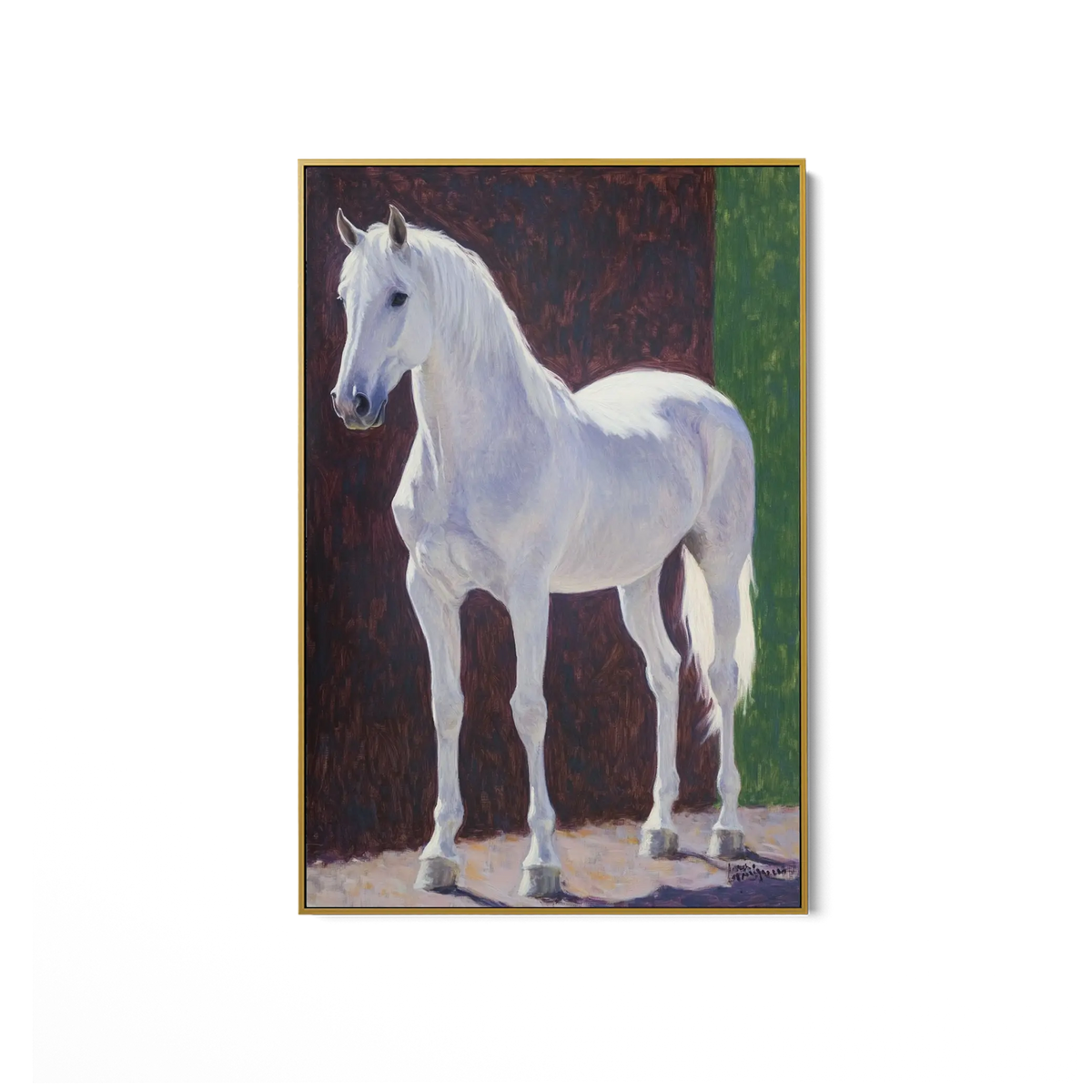 White Andalusian #UA-1915