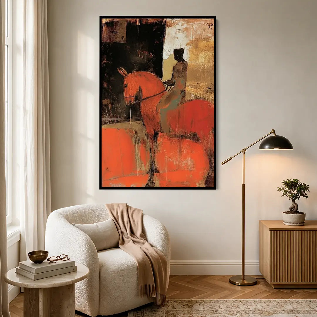 Rider in Ochre #UA-1919