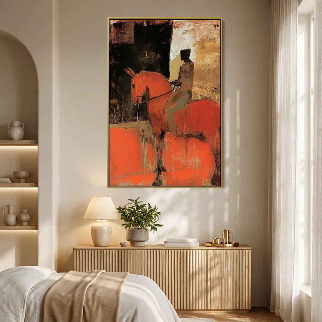 Rider in Ochre #UA-1919