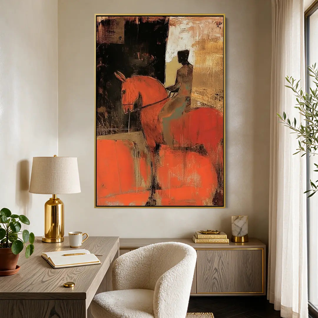 Rider in Ochre #UA-1919