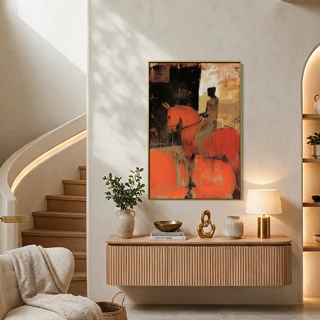 Rider in Ochre #UA-1919