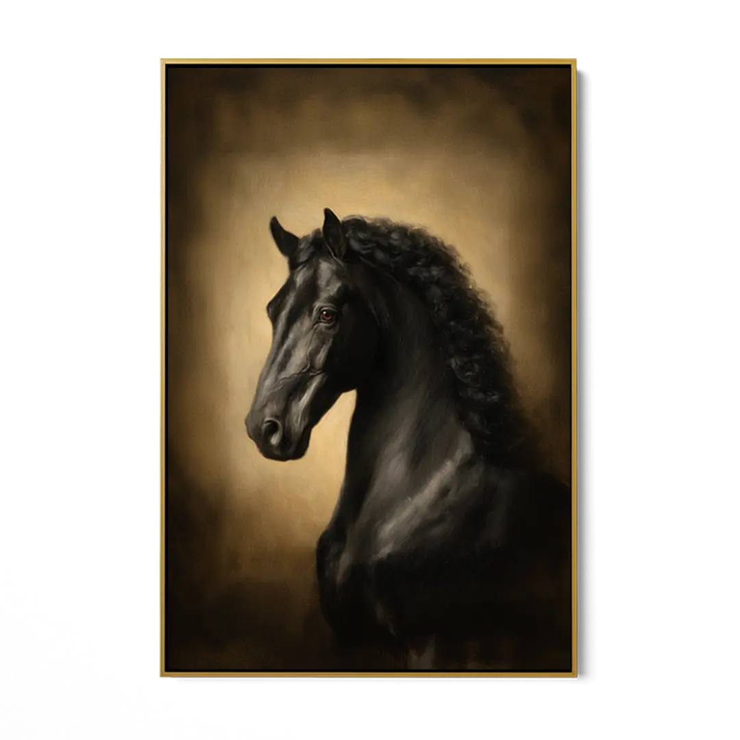 Friesian Portrait #UA-1920
