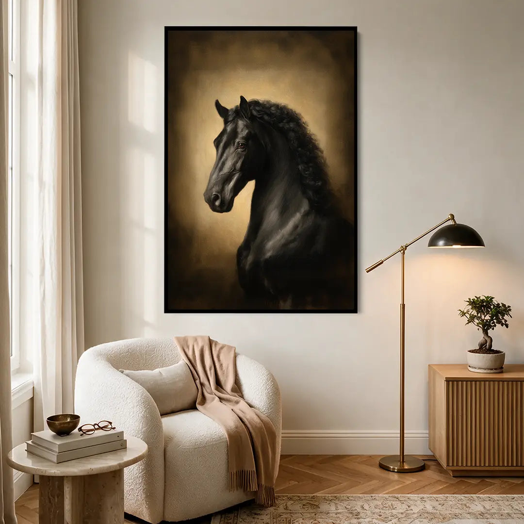 Friesian Portrait #UA-1920
