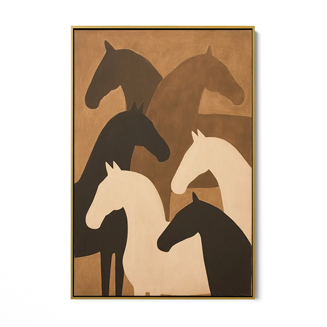Ochre Silhouettes #UA-1938