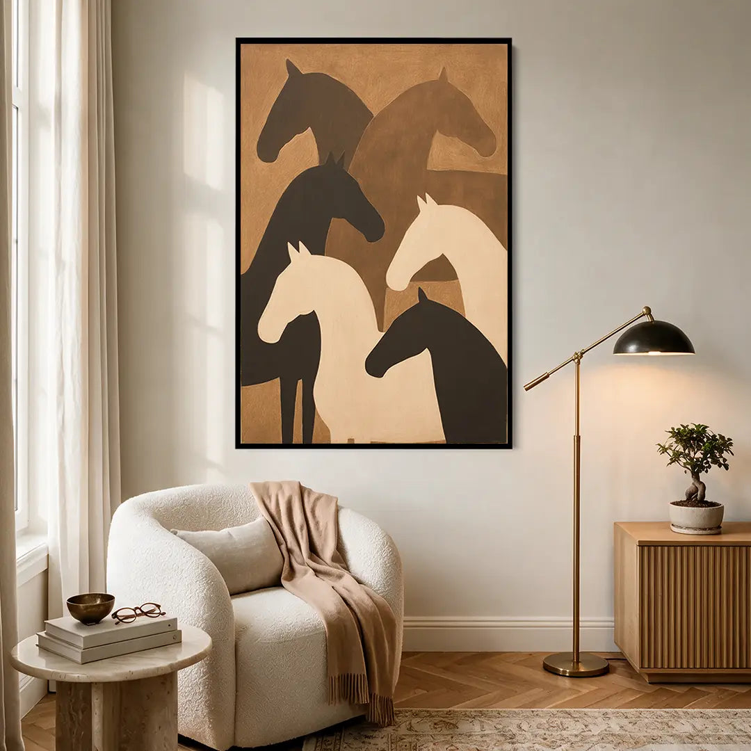 Ochre Silhouettes #UA-1938