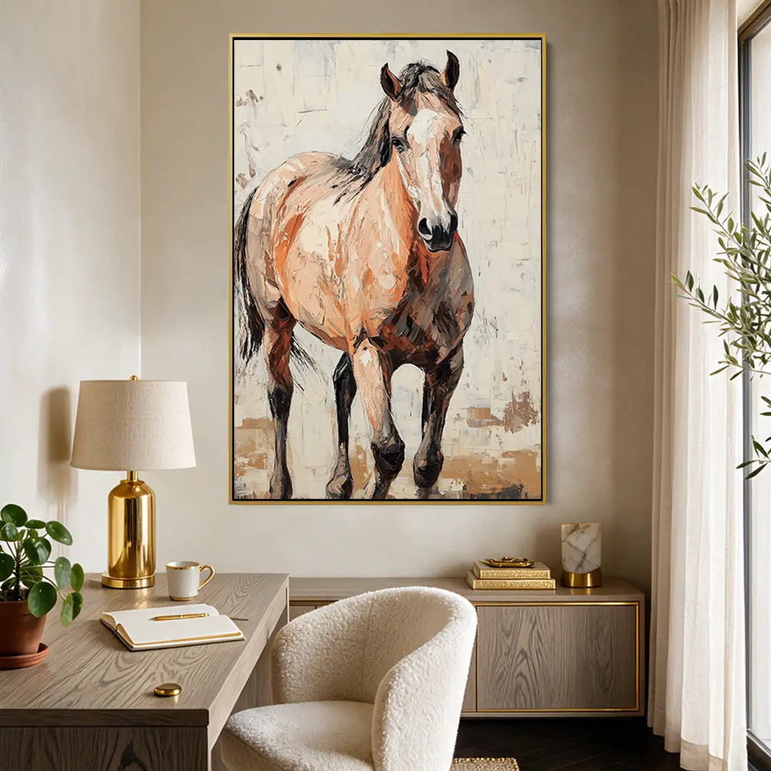 Buckskin Standing #UA-1950