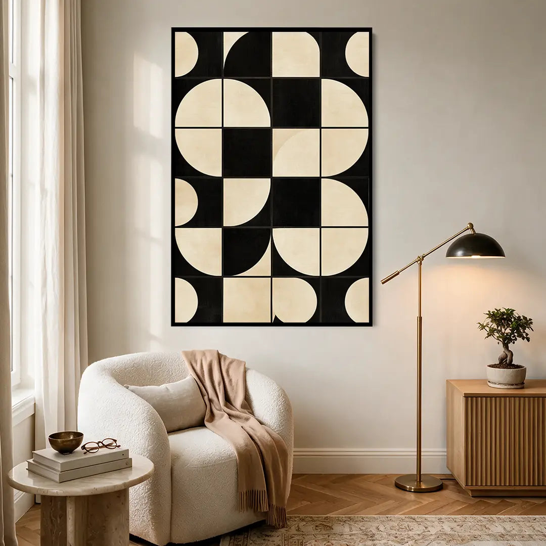Half Circle Grid #UA-2067