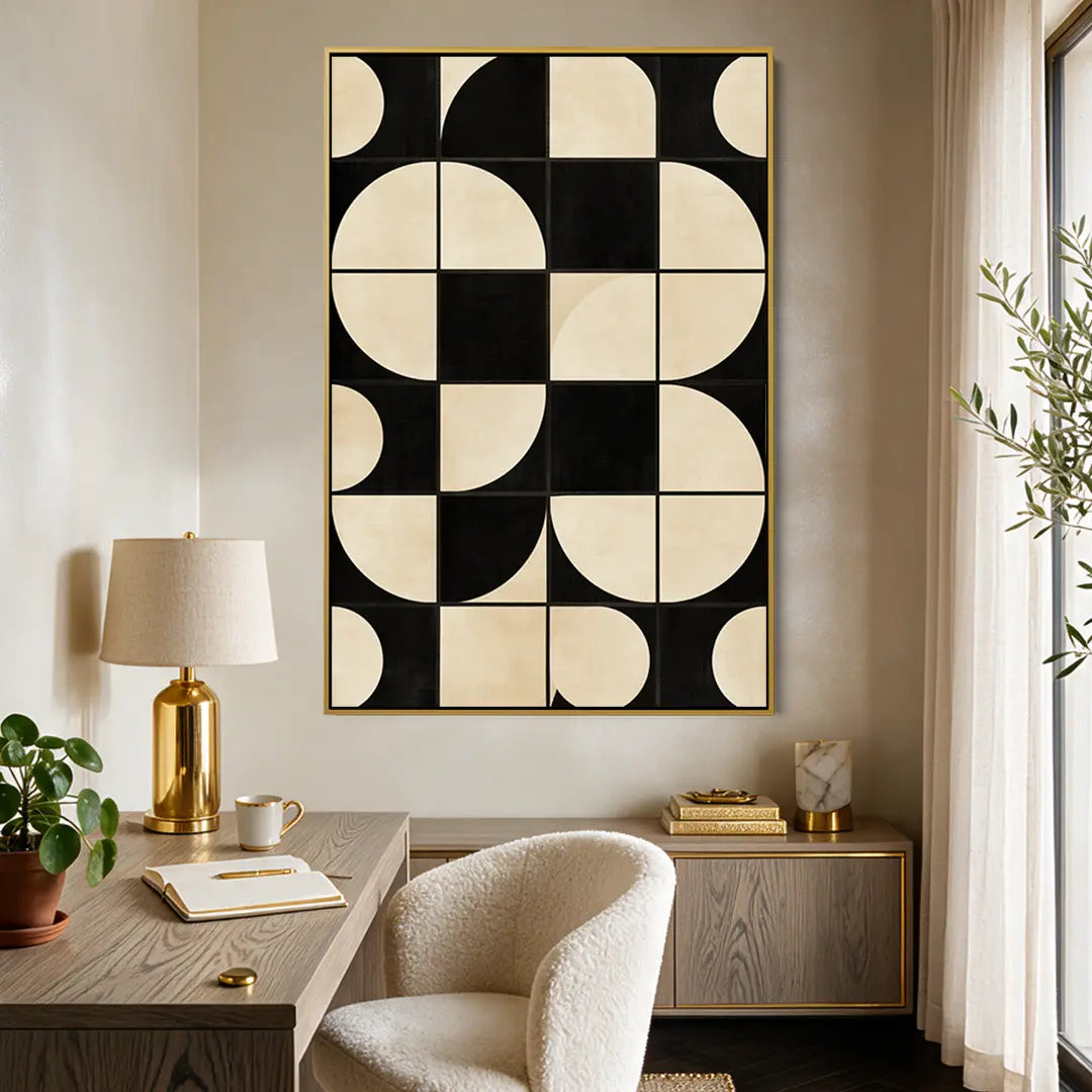 Half Circle Grid #UA-2067
