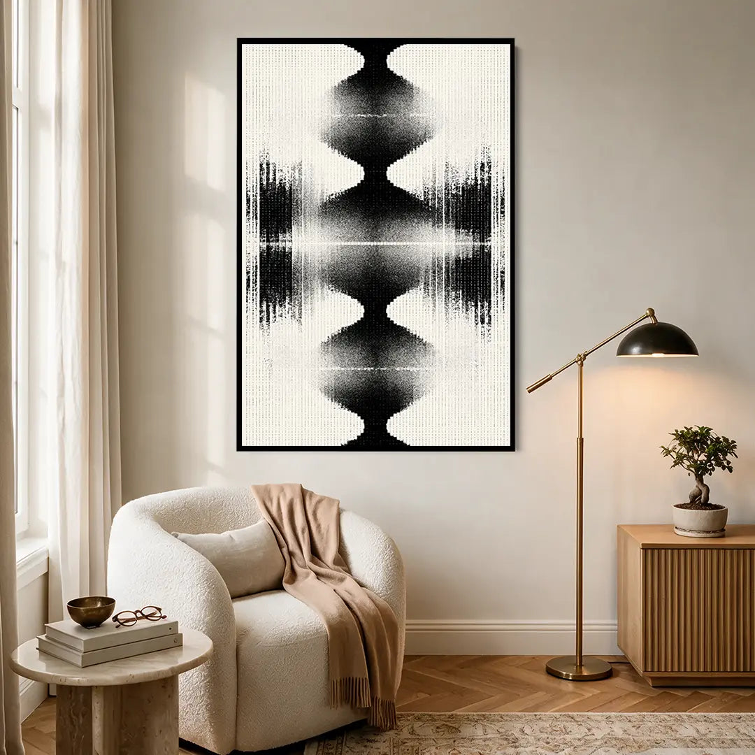 Halftone Hourglass #UA-2150