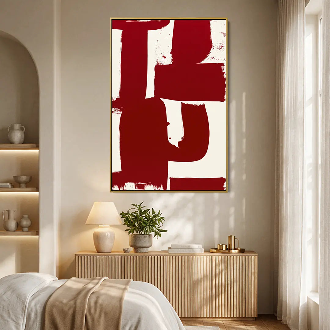 Crimson Strokes #UA-2196