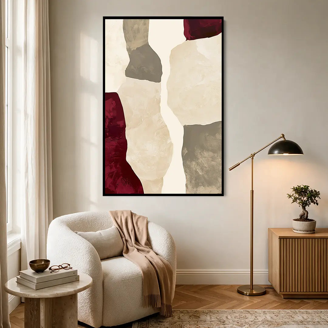 Burgundy Stones #UA-2251