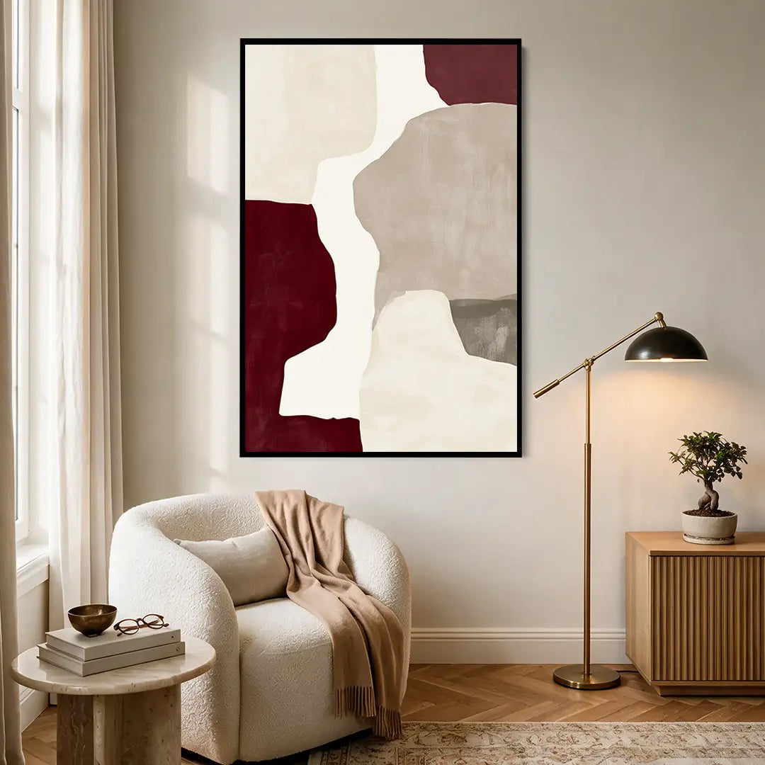 Burgundy Stones #UA-2252