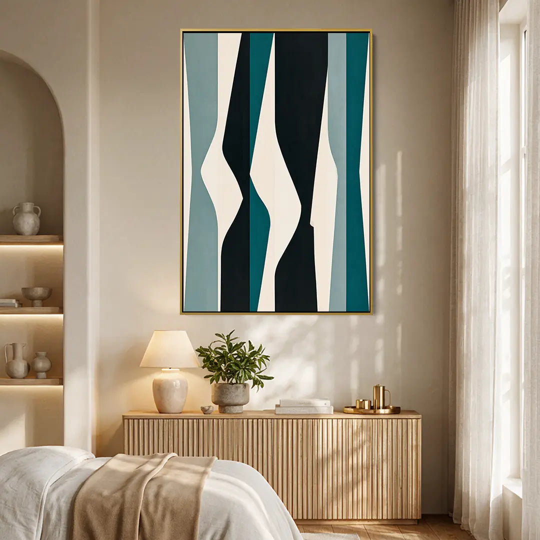 Teal Stripes #UA-2272