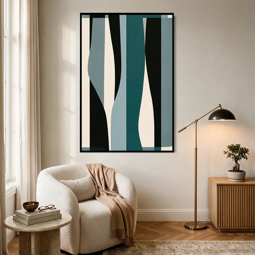 Teal Stripes #UA-2273