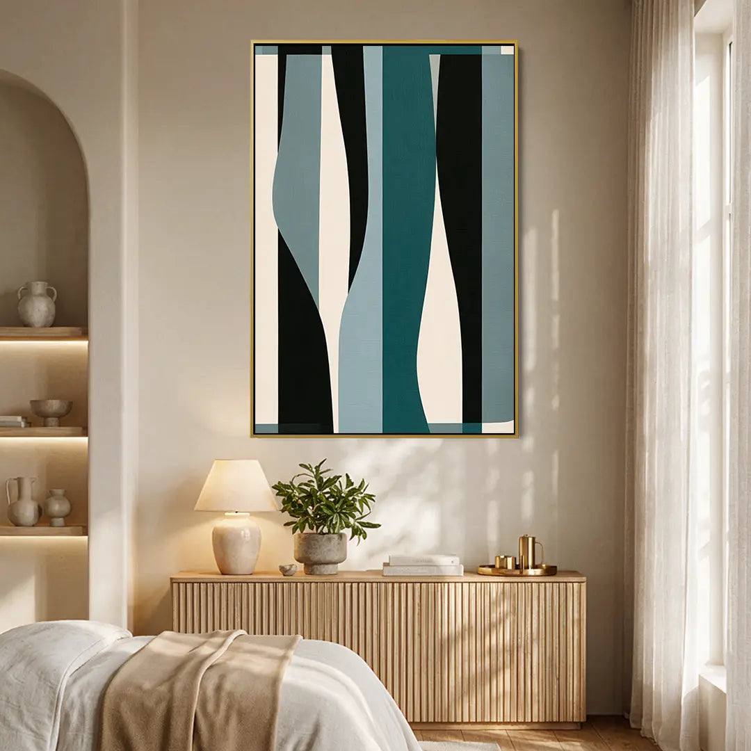 Teal Stripes #UA-2273