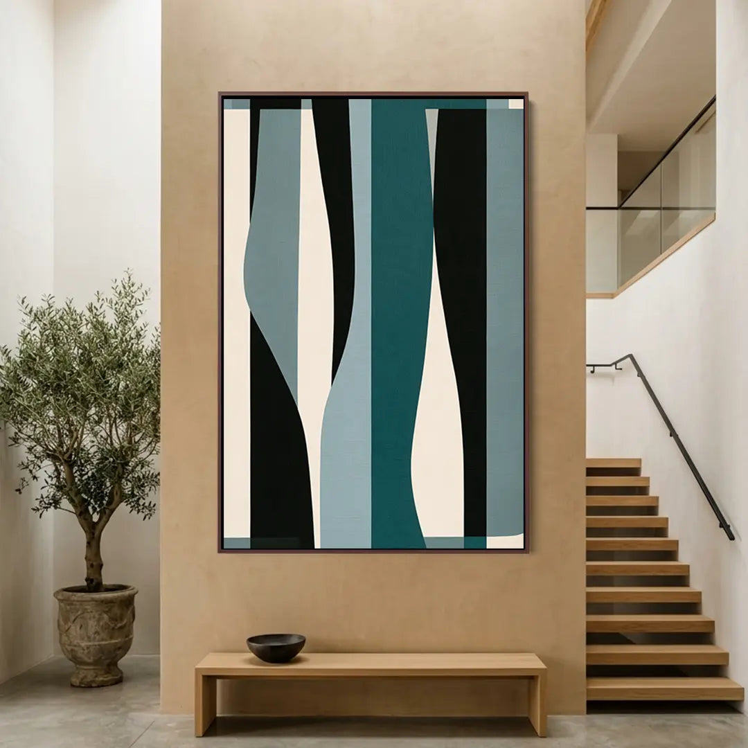 Teal Stripes #UA-2273