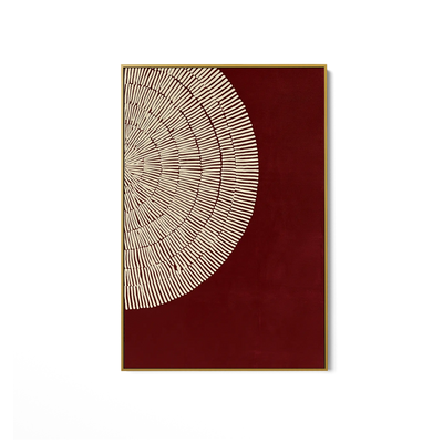 Burgundy Fan #UA-2284