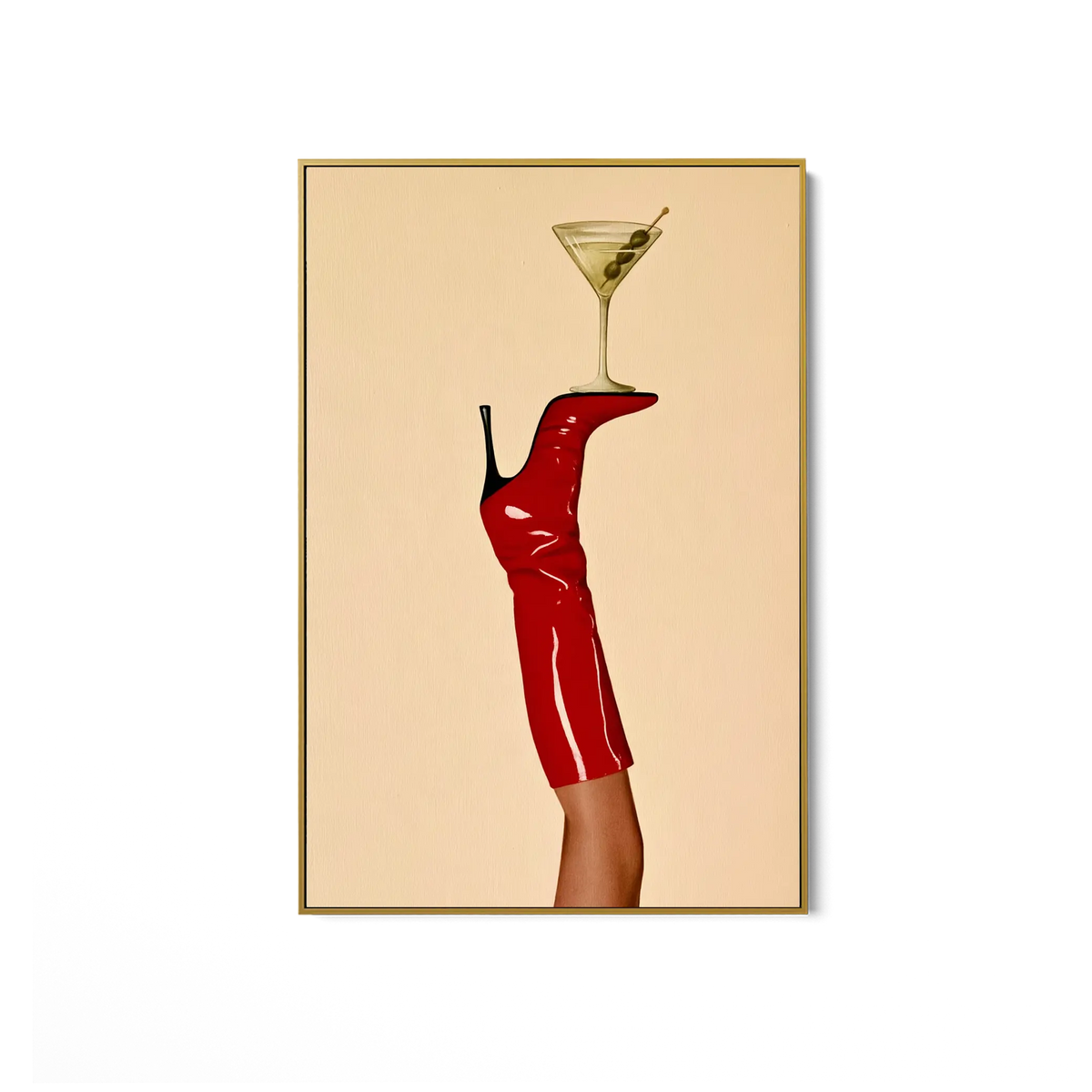 Red Boot Martini #UA-2427