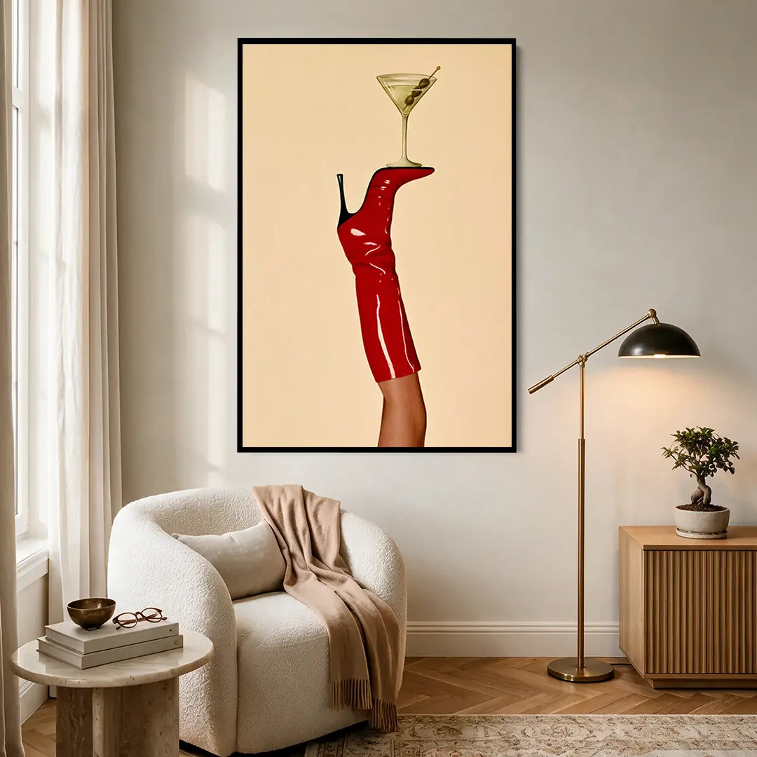 Red Boot Martini #UA-2427