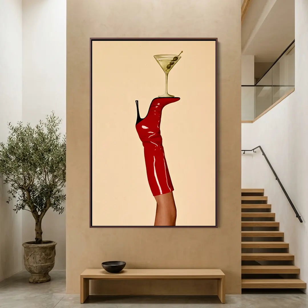 Red Boot Martini #UA-2427