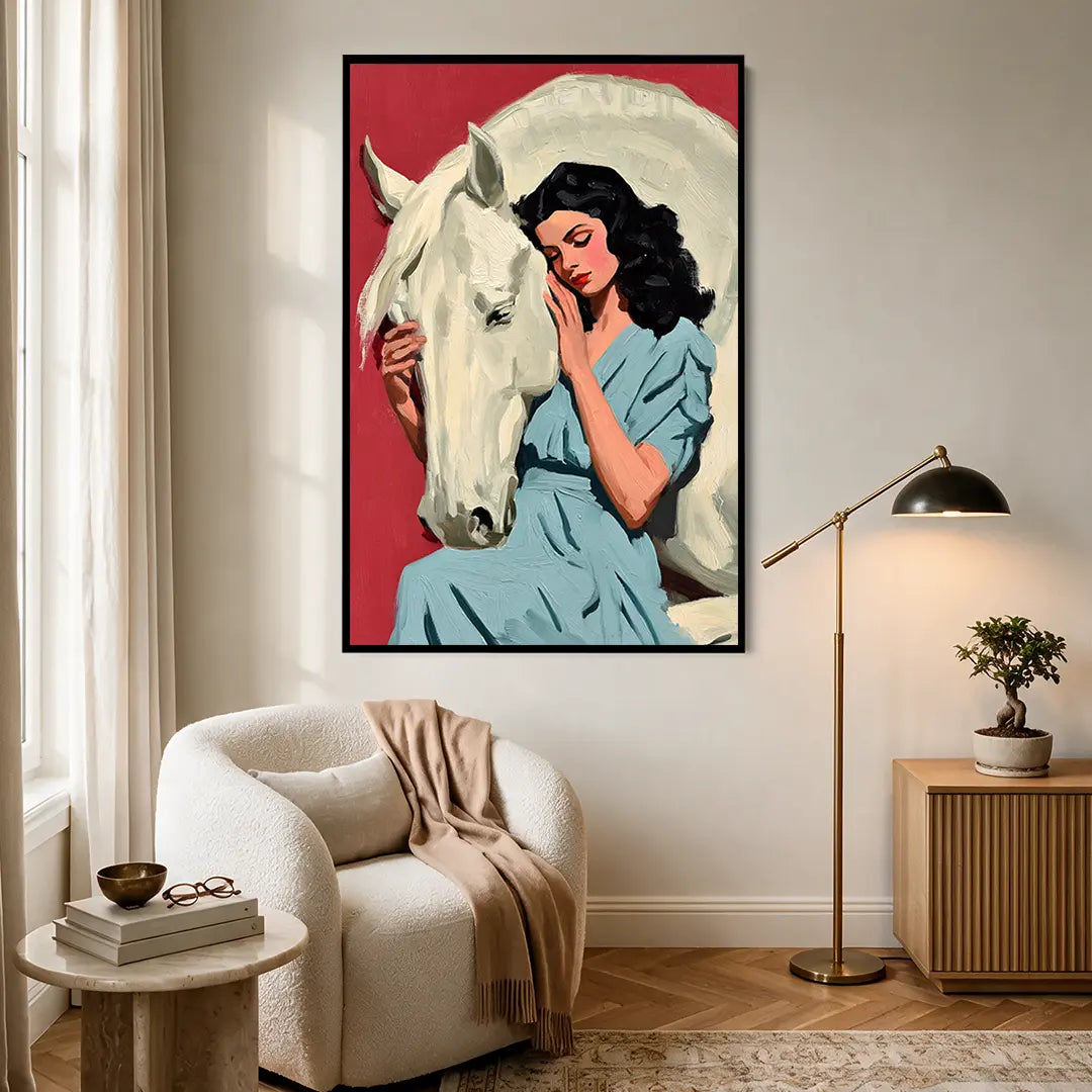 White Horse Embrace #UA-2459