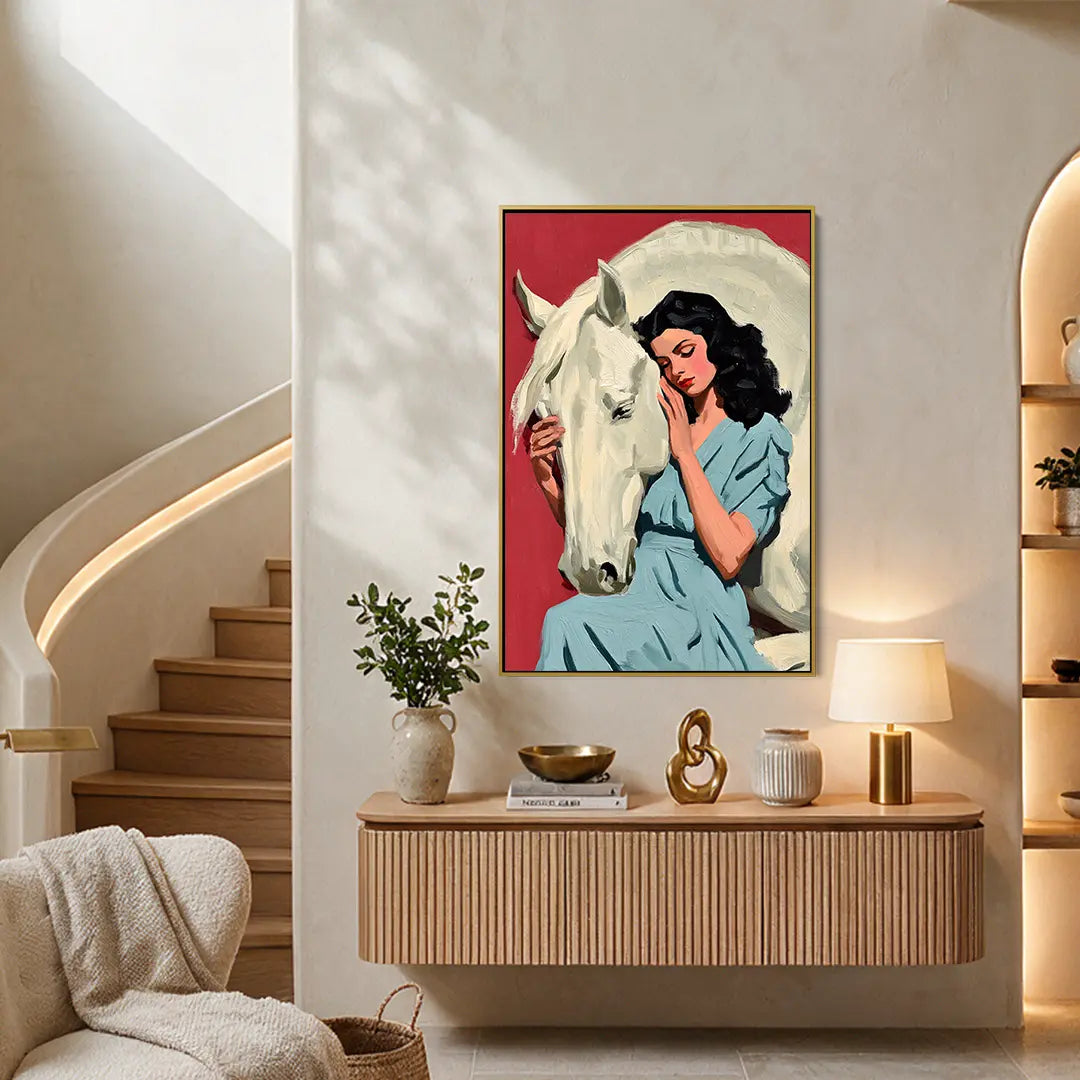 White Horse Embrace #UA-2459