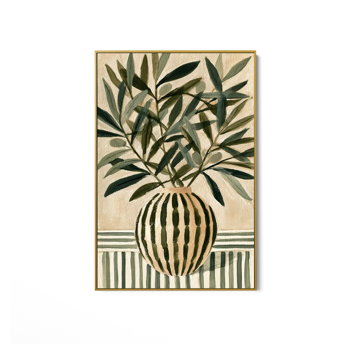 Olive Vase #UA-2481