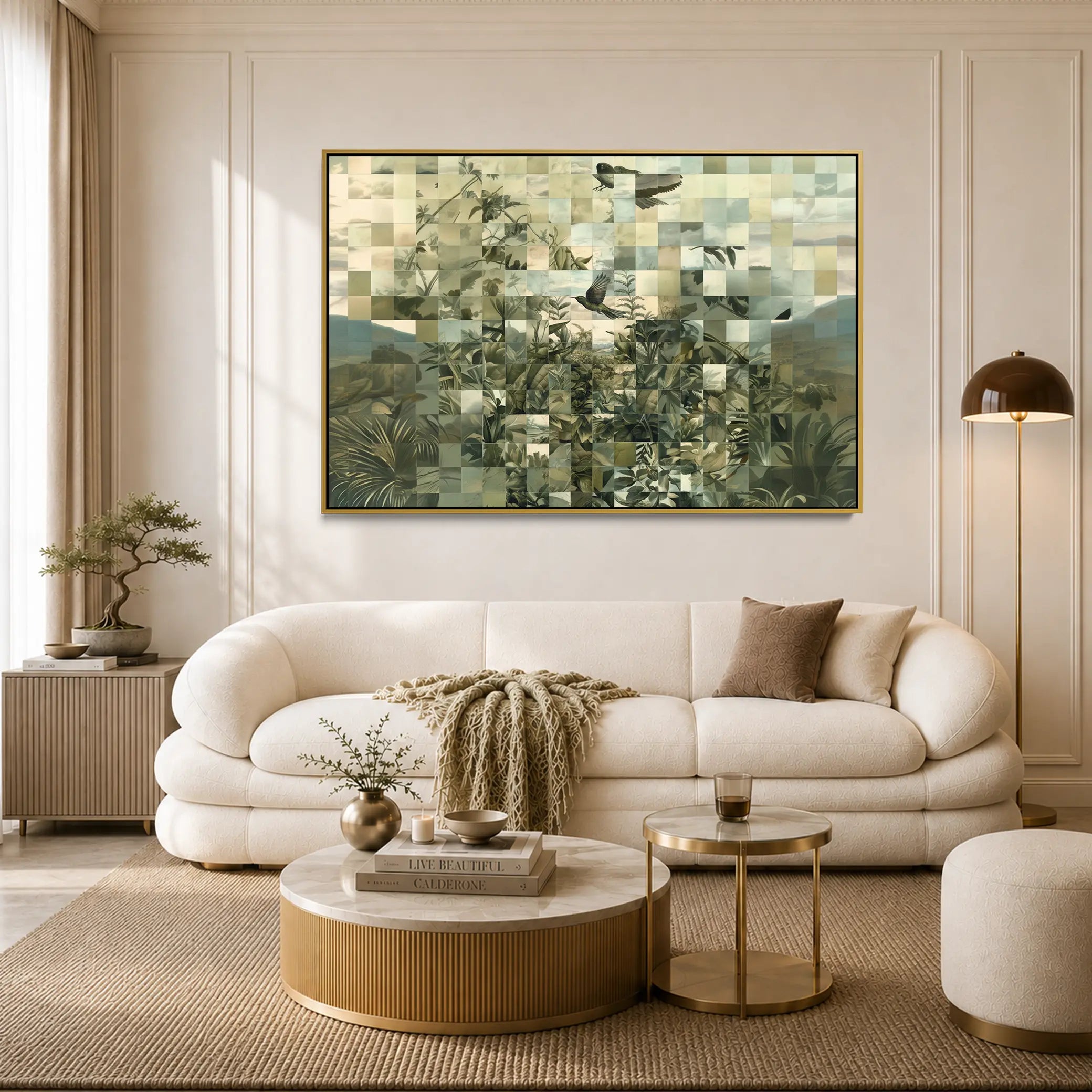 Botanical Memory Grid #UA-H-1011