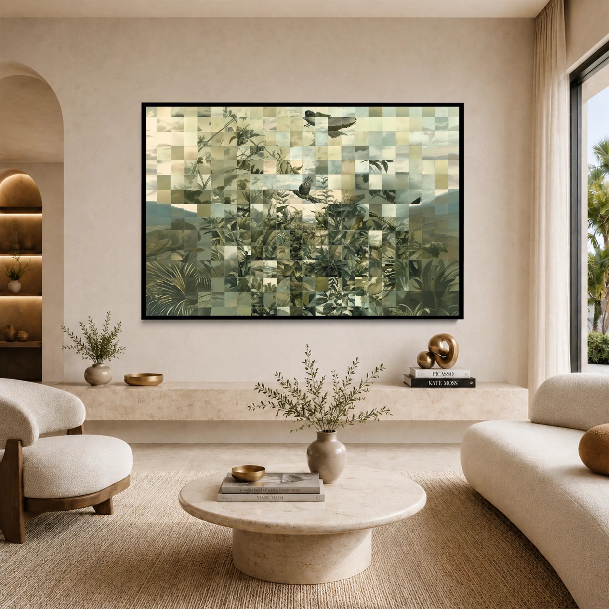 Botanical Memory Grid #UA-H-1011