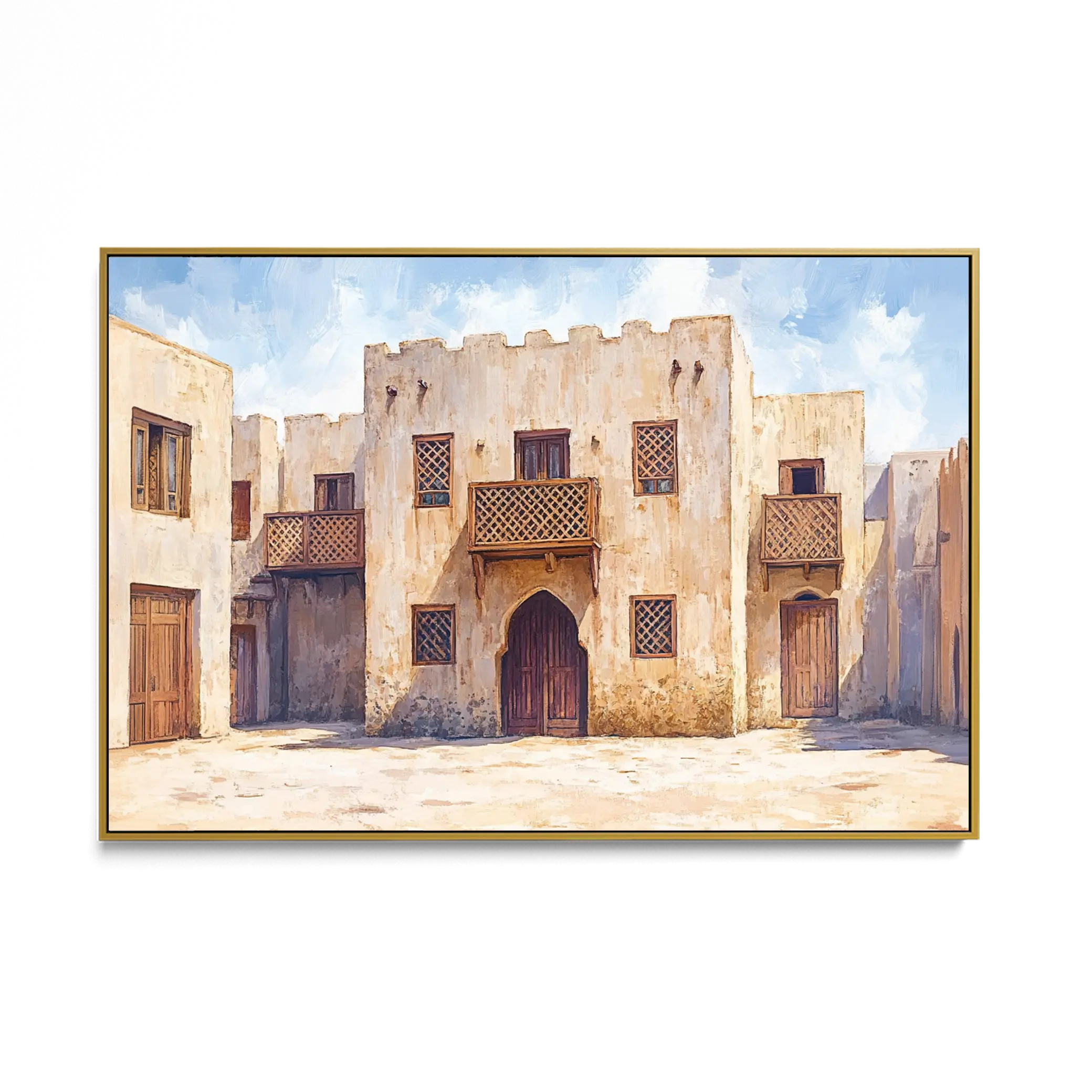 Old Dubai Facades #UA-H-1614