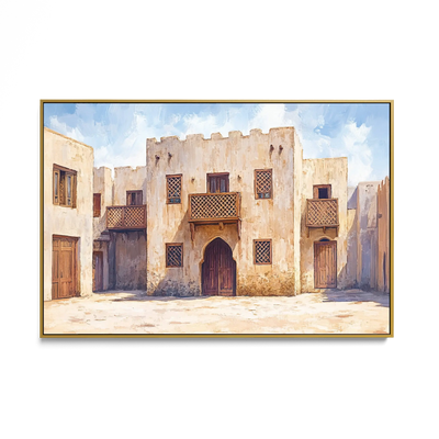 Old Dubai Facades #UA-H-1614