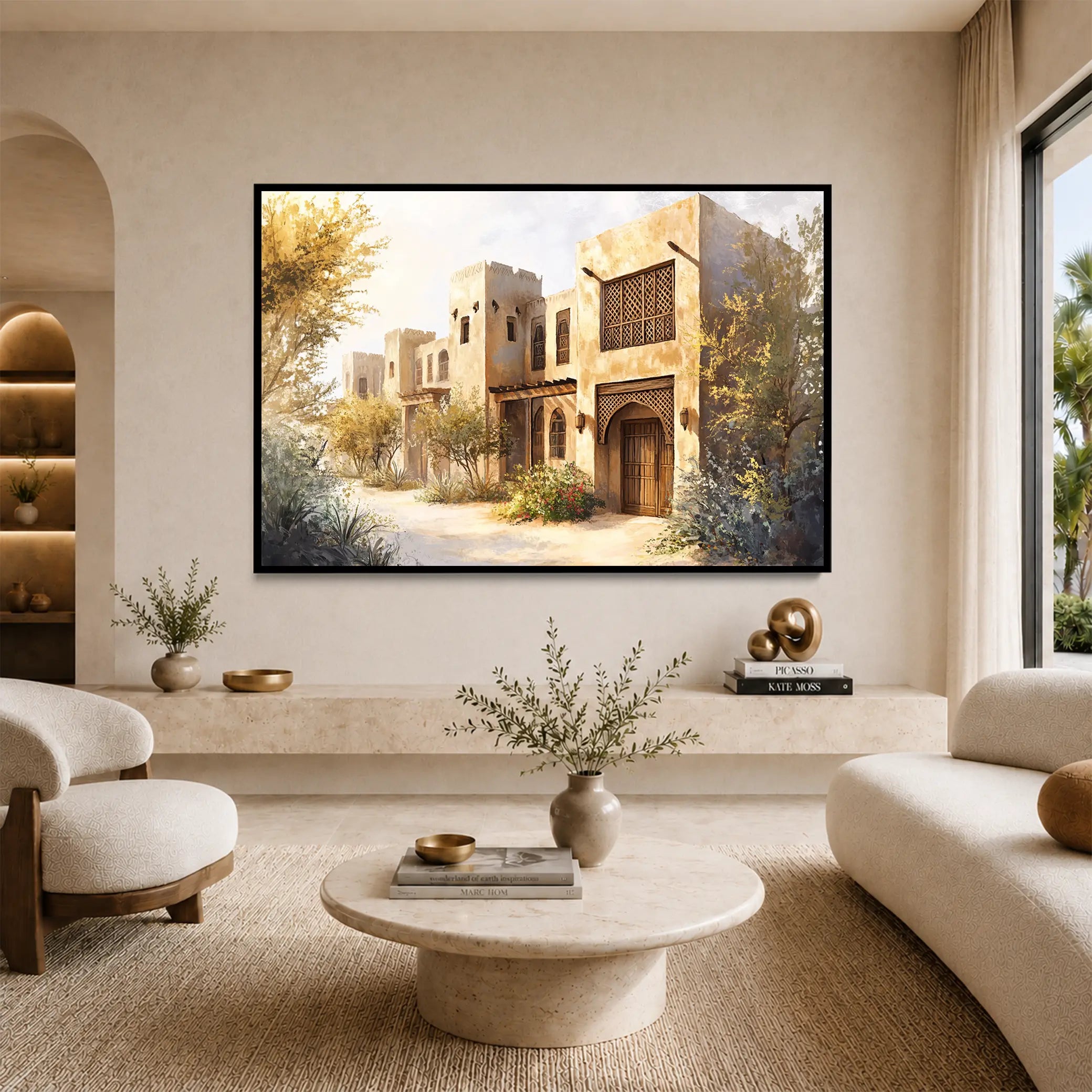 Heritage Courtyard of Old Dubai #UA-H-1620