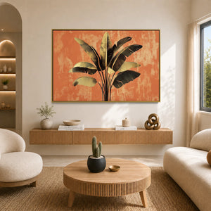 Golden Banana Leaves #UA-H-1622