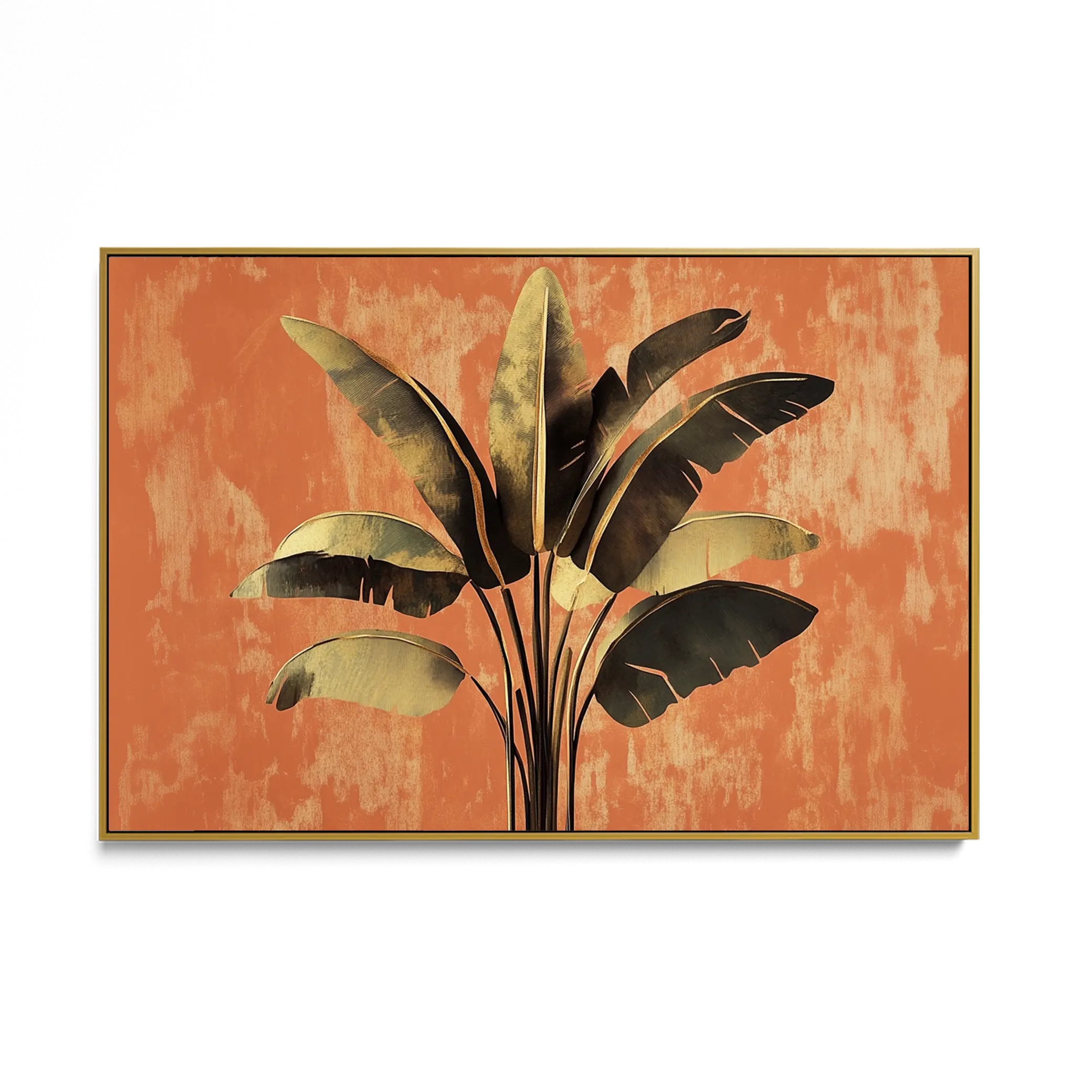 Golden Banana Leaves #UA-H-1622