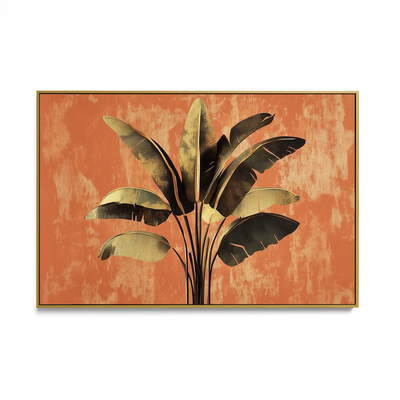 Golden Banana Leaves #UA-H-1622