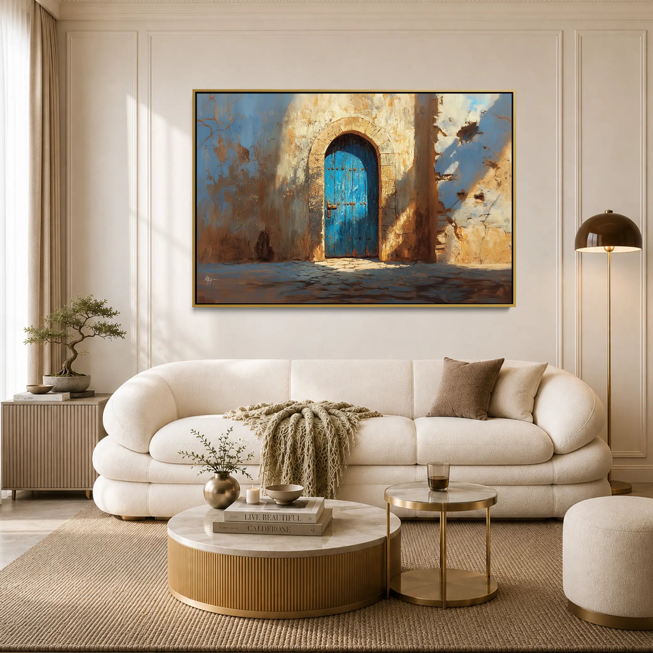 The Blue Desert Door #UA-H-1623