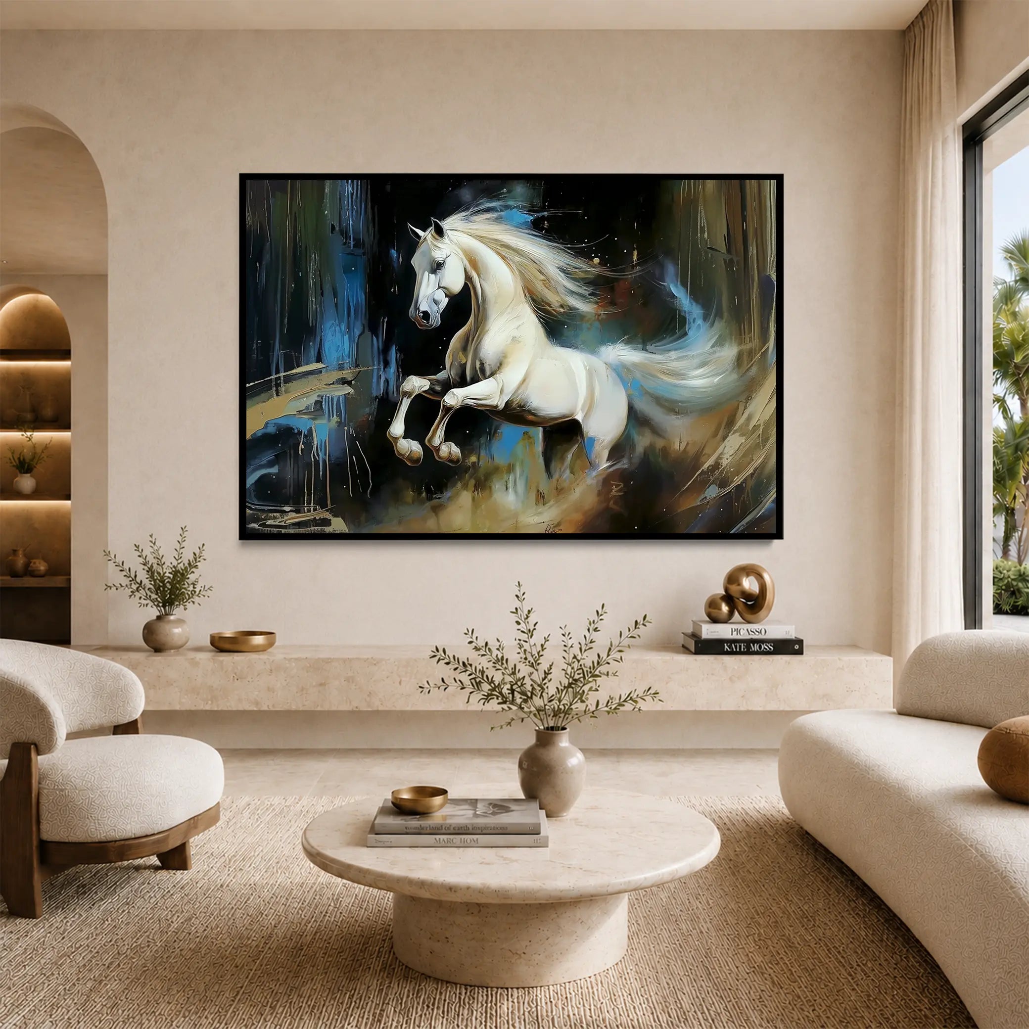 Spirit of the White Stallion #UA-H-1626