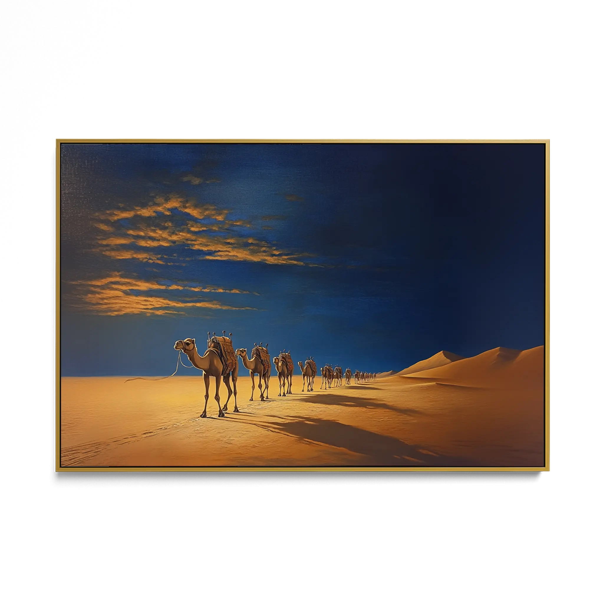 Caravan at Dusk #UA-H-1630