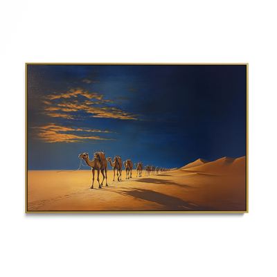 Caravan at Dusk #UA-H-1630