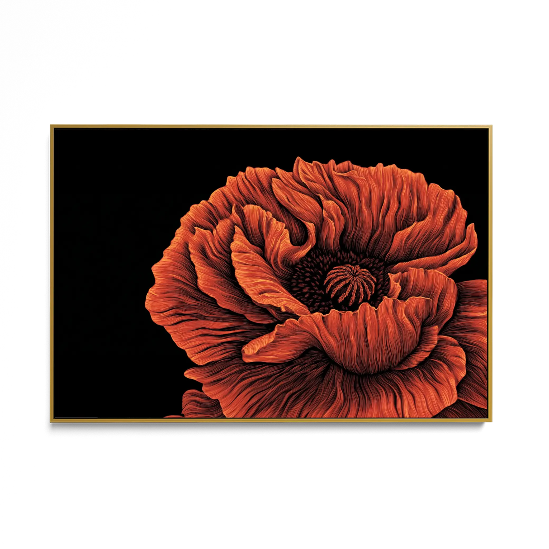Crimson Bloom I #UA-H-1632