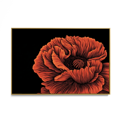 Crimson Bloom I #UA-H-1632